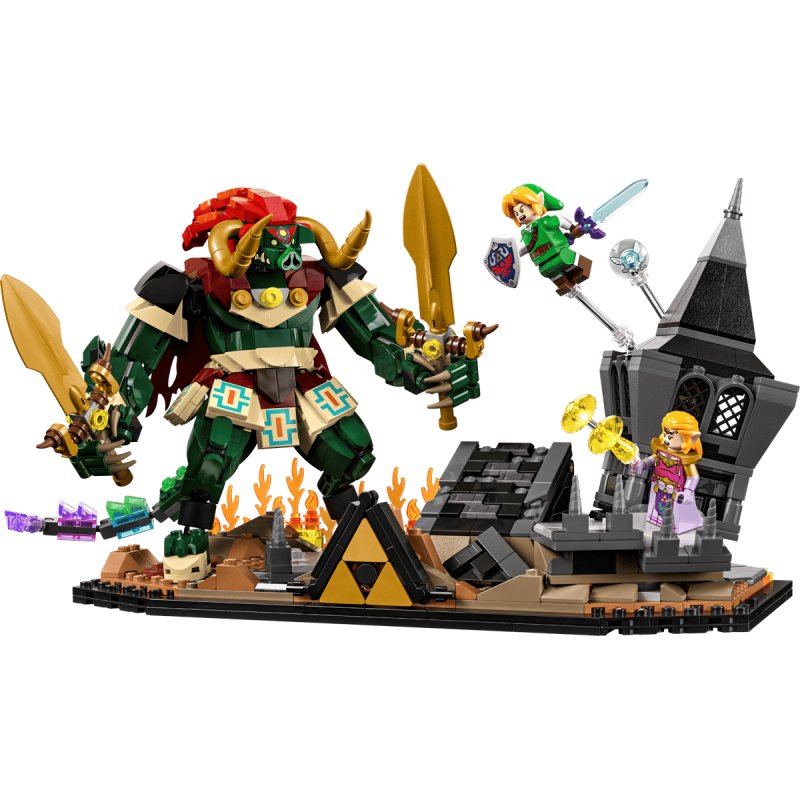Detalle 2 de LEGO The Legend of Zelda Ocarina of Time: La Batalla Final (77093) – 988 piezas