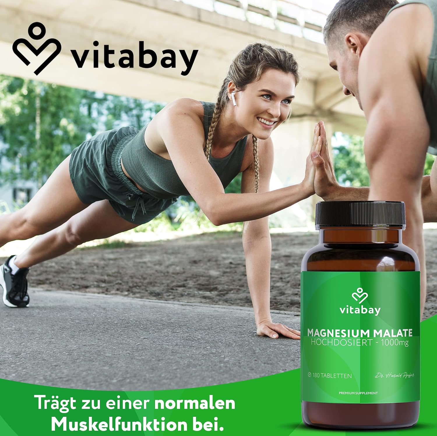 Detalle 2 de Vitabay Magnesium Malat 1000 mg 💊