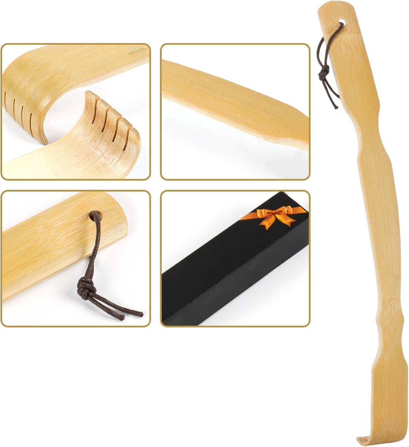 Thumbnail 2 de WARMLIFE bamboo back scratcher 17 inch