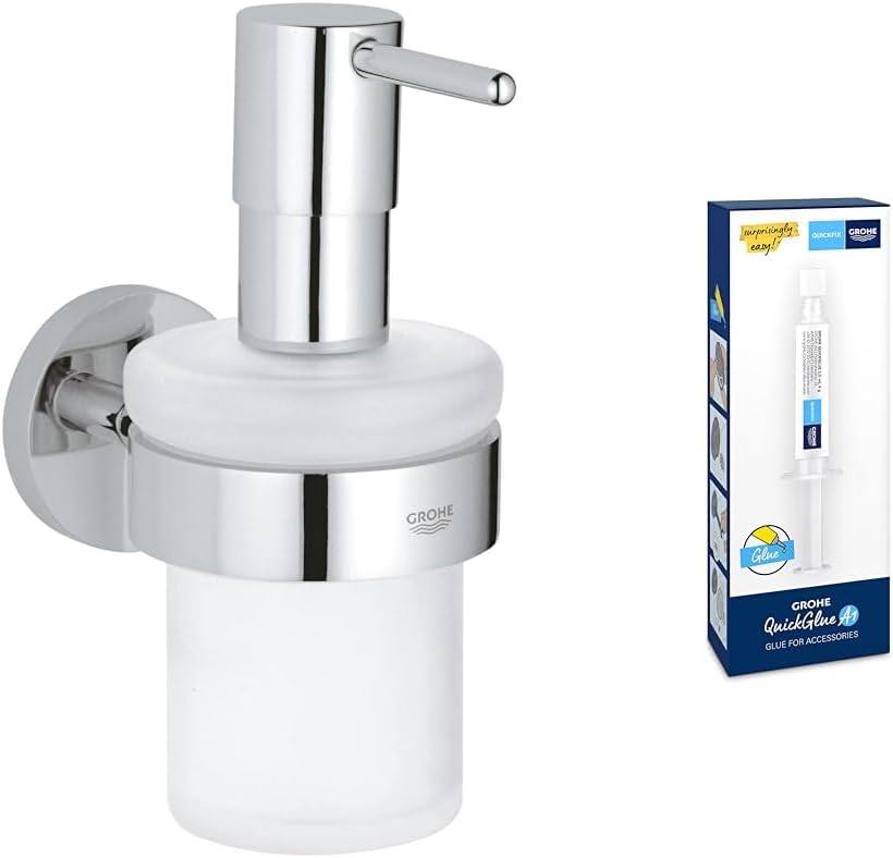 Thumbnail 5 de GROHE Start Distributeur de Savon avec Support – Chromé, Fixations Cachées