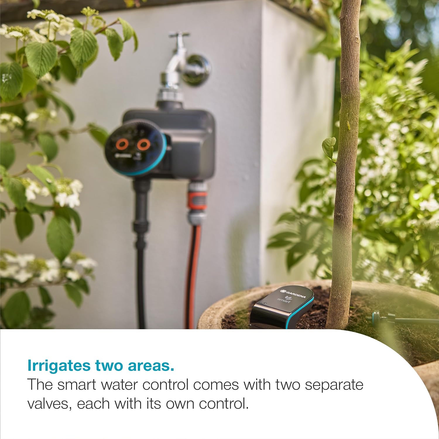 Thumbnail 4 de Gardena smart Dual Water Control: Data-driven irrigation for two independent garden zones