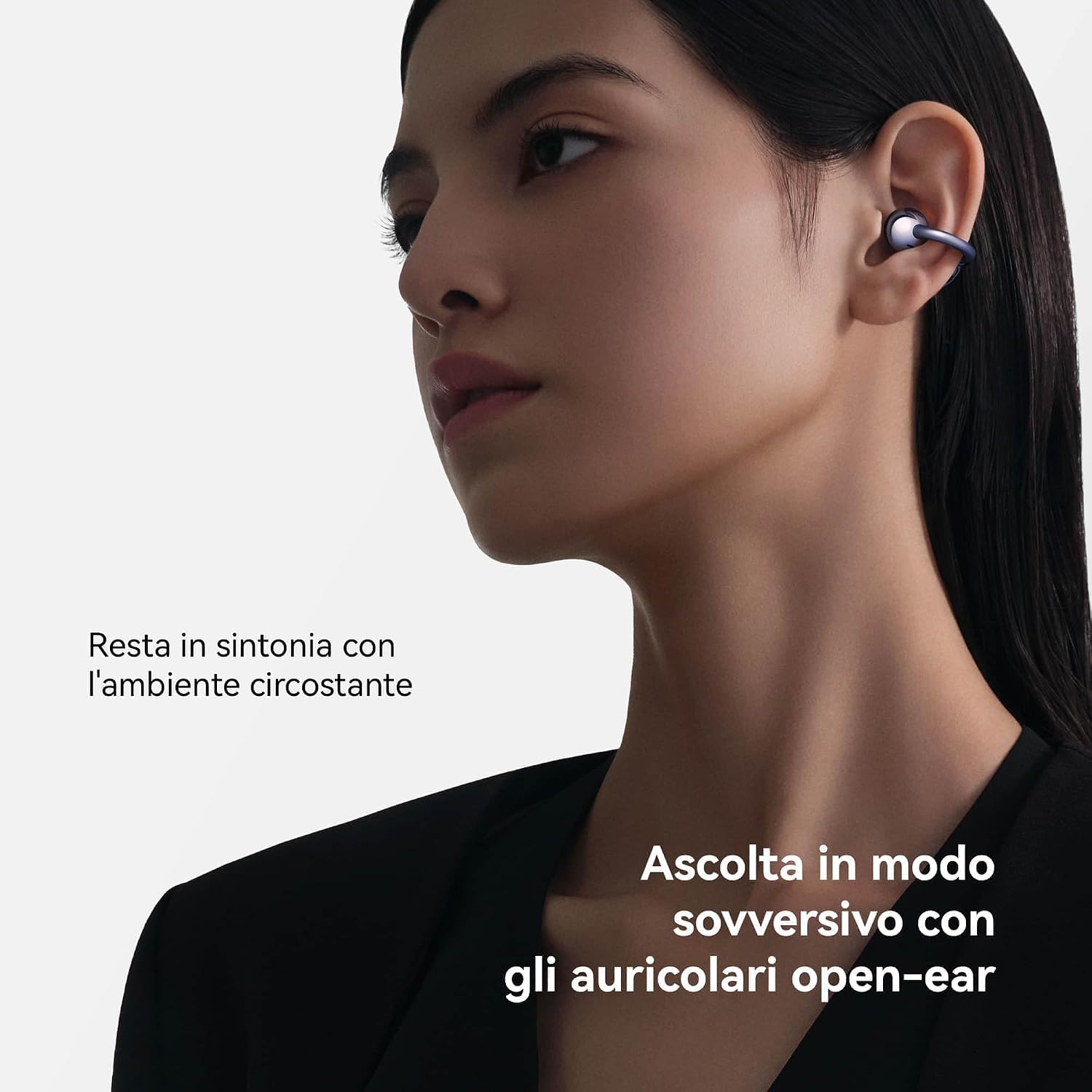 Thumbnail 4 de Huawei FreeClip auricolari open-ear Rose Gold