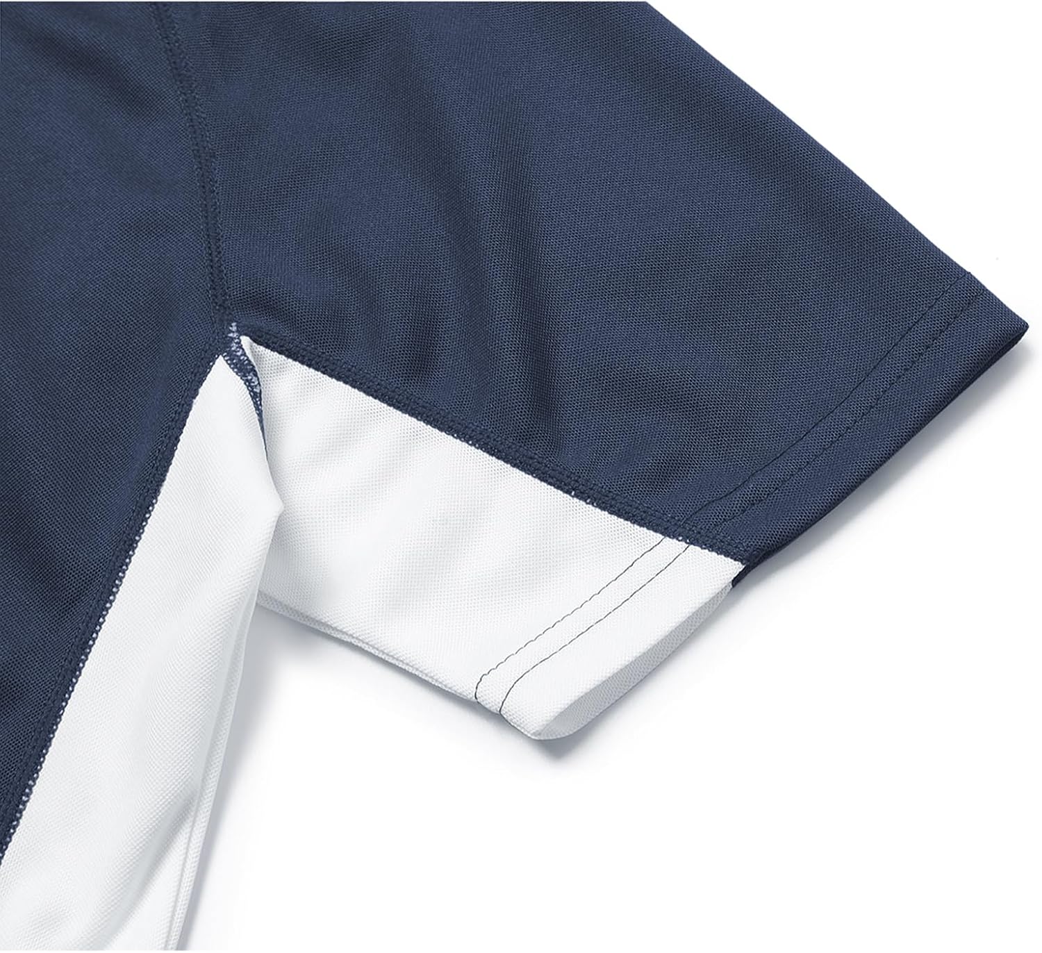 Detalle de Mens Big & Tall Swim Shirt Sun Protection UPF 50+ Rash Guard Quick Dry Tee