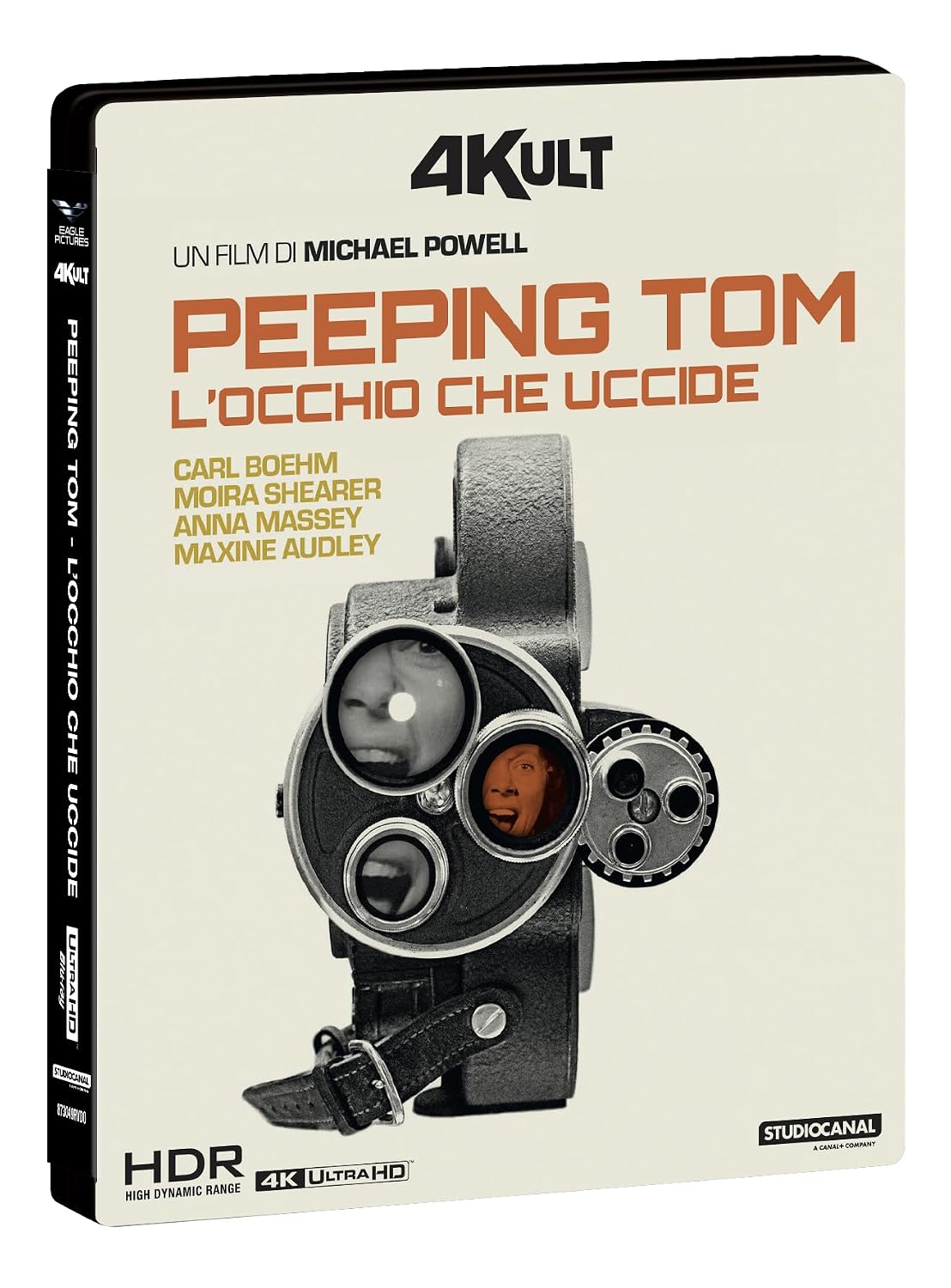 Detalle de Peeping Tom - L’occhio che uccide (4K) di 4Kult: film thriller horror in alta definizione