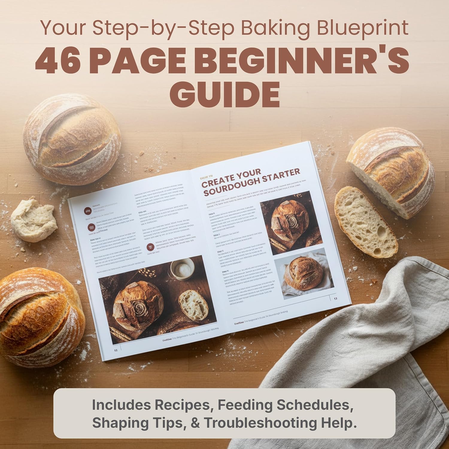 Thumbnail 5 de Super Deluxe PREMIUM Sourdough Kit 3.5qt ๐
