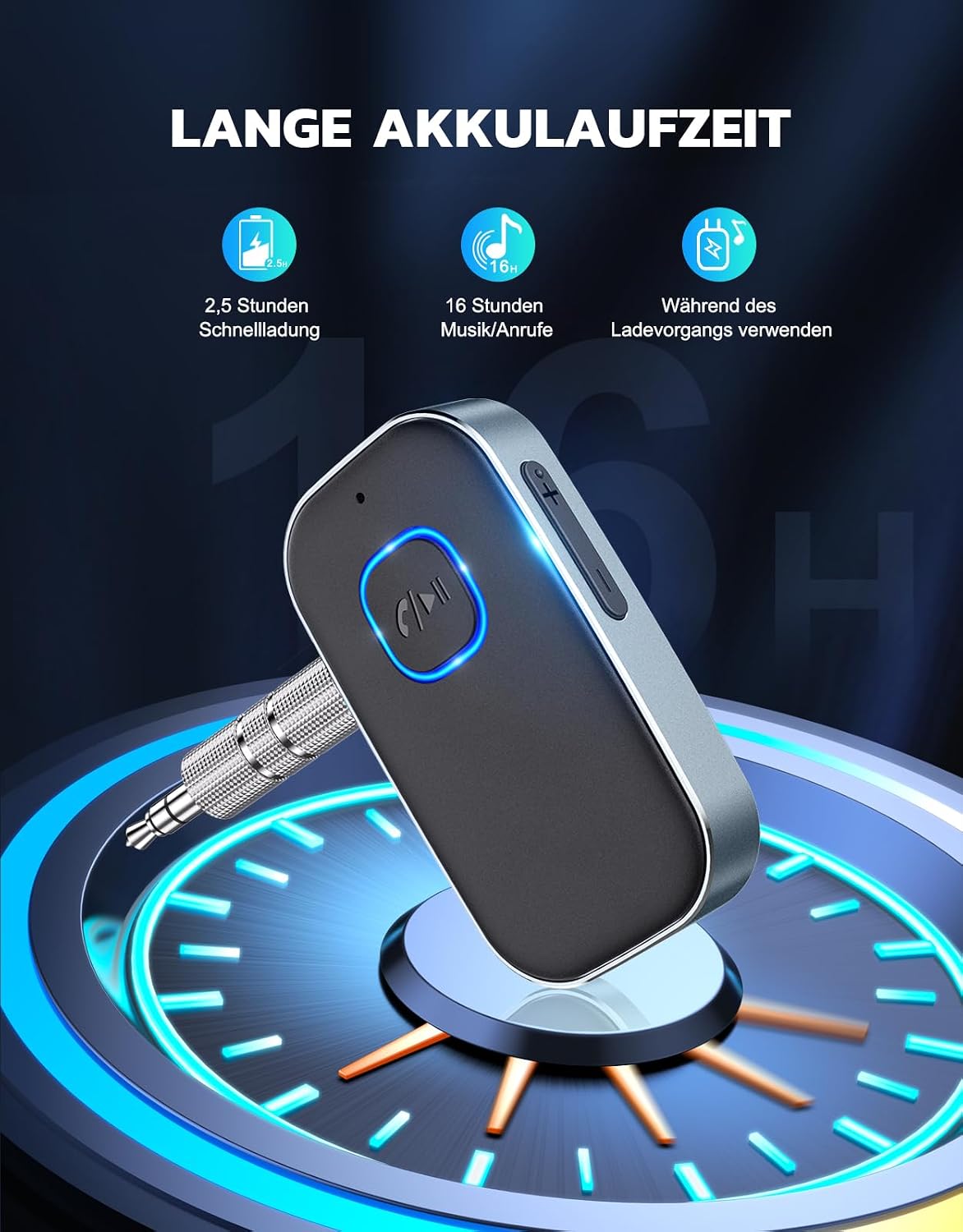 Thumbnail 5 de Glangeh Bluetooth 5.3 Adapter 16 h