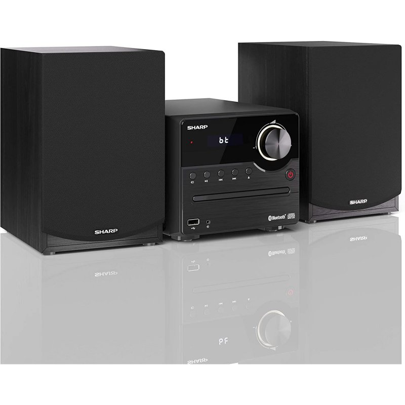 Detalle 2 de Sharp XL-B512 Micro Cadena Bluetooth 45W: calidad Hi‑Fi compacta para tu hogar