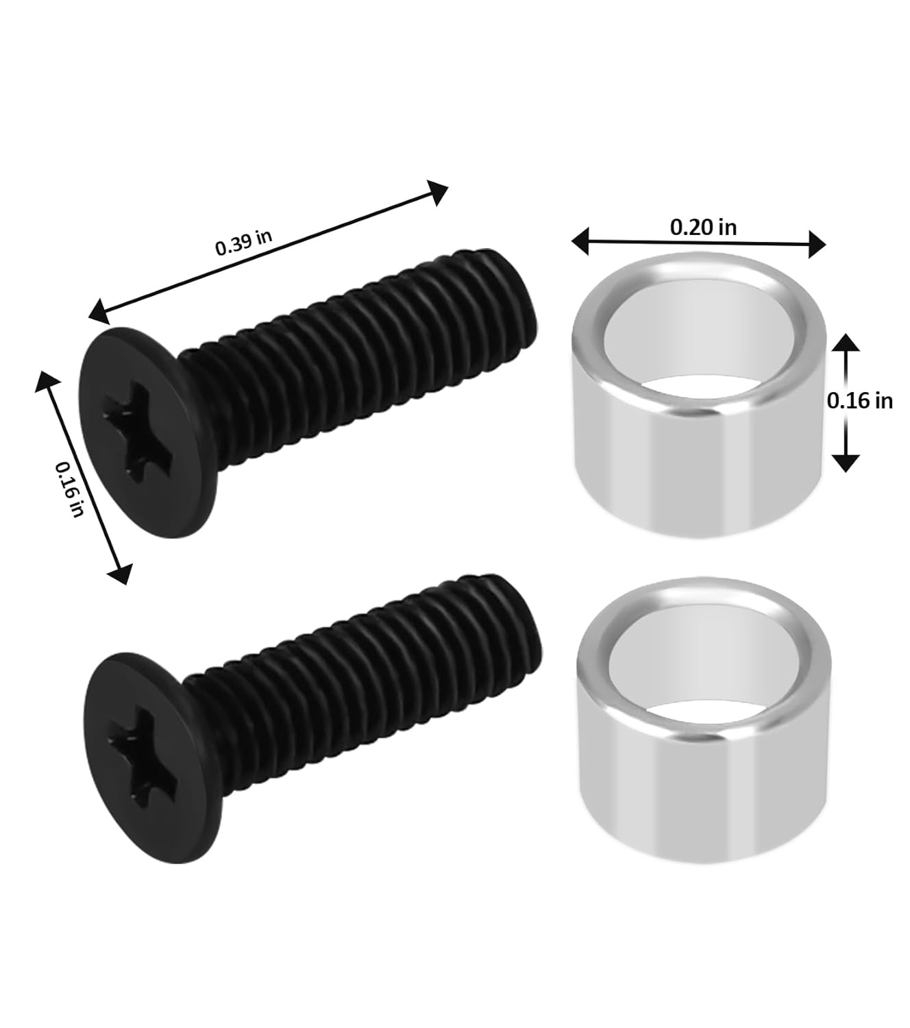 Thumbnail 5 de Ceozon 2-pack replacement SSD mounting screws with spacer ring for PS5 (Digital/Disc)