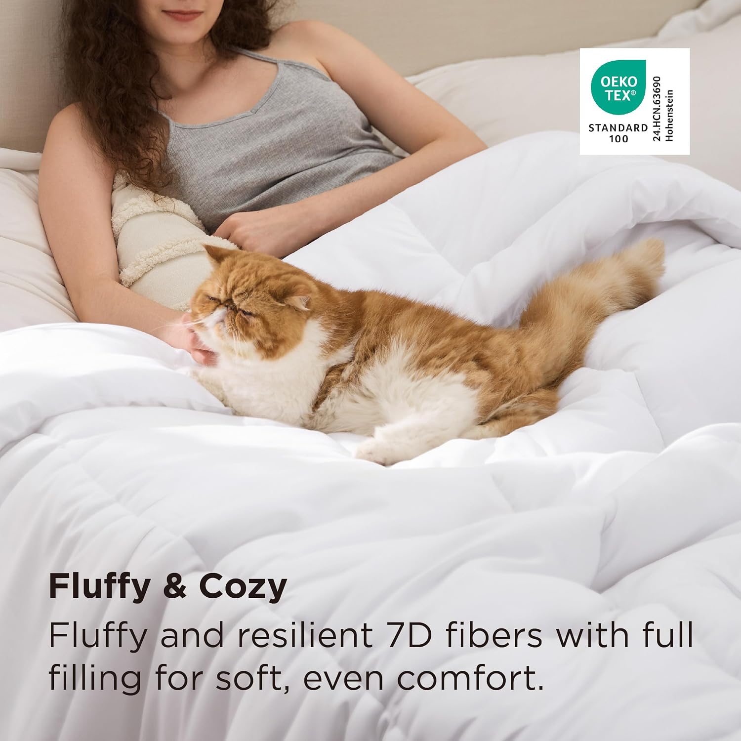 Detalle 2 de Bedsure Full Comforter 82 x 86 In