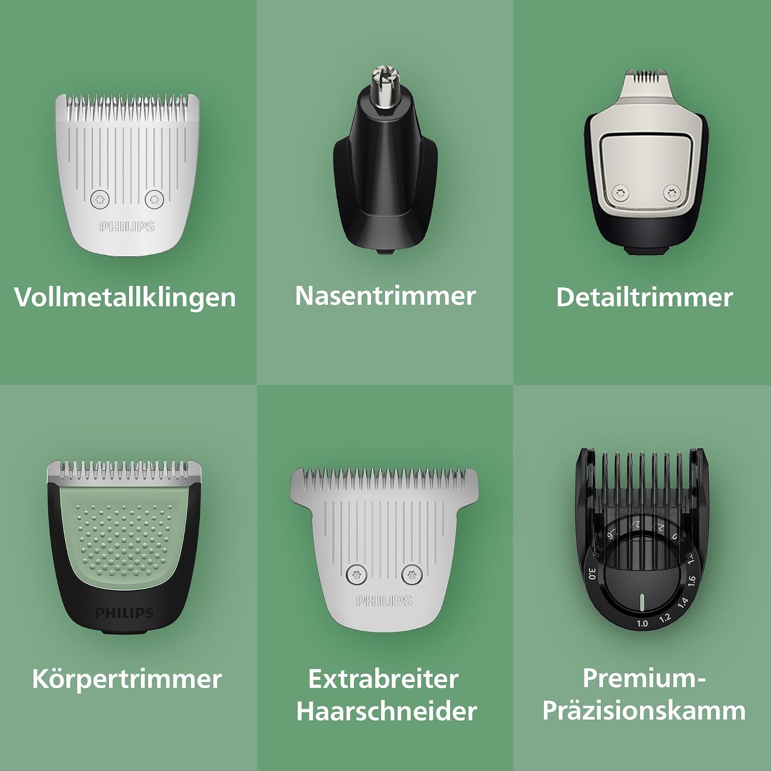 Thumbnail 3 de Philips Multigroom 7000 Barttrimmer 19-teilig ✂