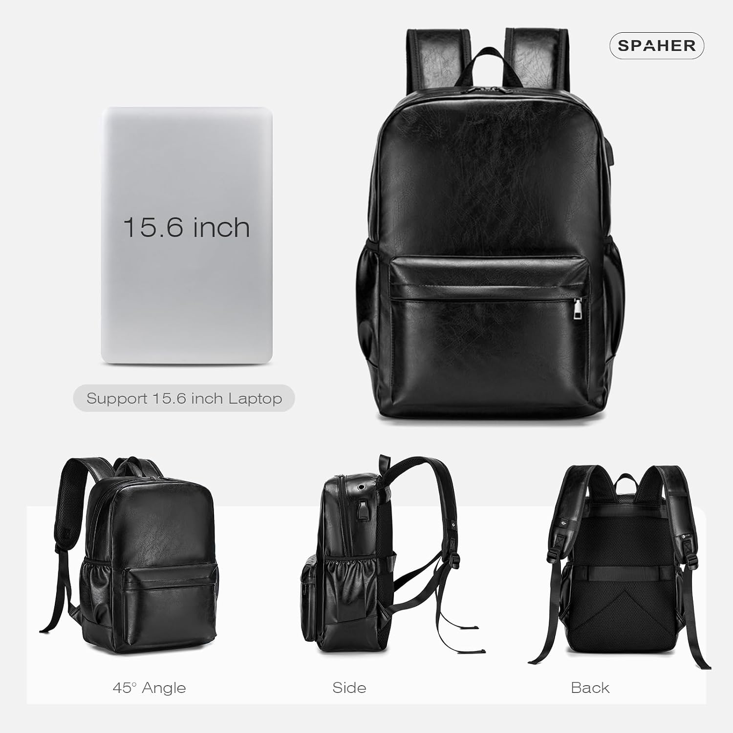 Thumbnail 6 de SPAHER Bagage Cabine 40x30x20 Sac à dos voyage 📘