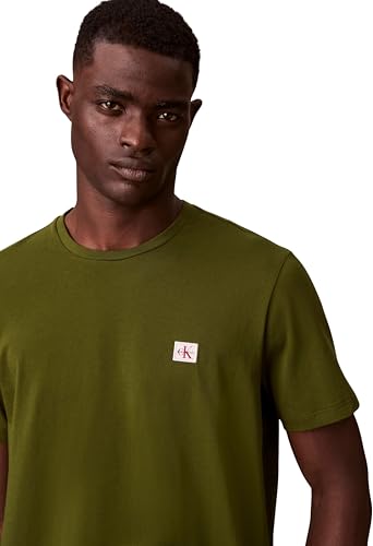 Thumbnail 2 de Calvin Klein SS Badge 30S Jersey Classic tee Verde Medieval Forest XS