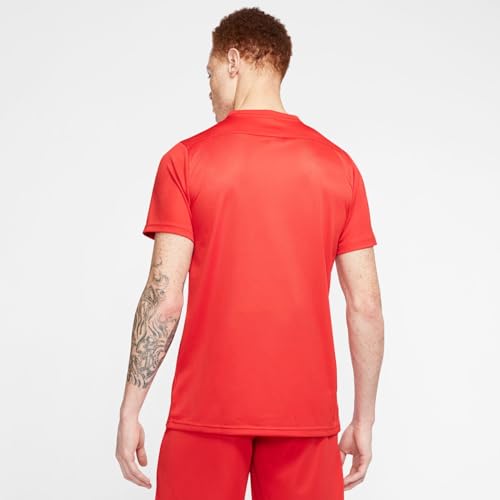 Detalle de Nike M Nk Dry Park Vii Jsy Ss - Camiseta de manga corta para hombre (Rojo) talla M