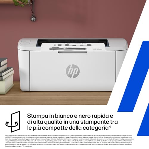 Detalle 2 de HP LaserJet M110w 7MD66F: stampante laser monocromatica 20 ppm con connettività Wi‑Fi e HP Smart