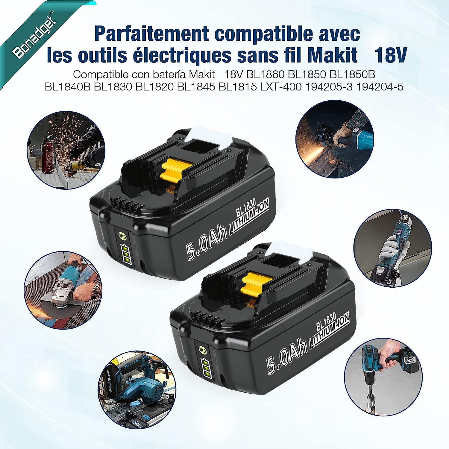 Thumbnail 6 de Makita 18V 5000mAh Ersatzakku ⛏