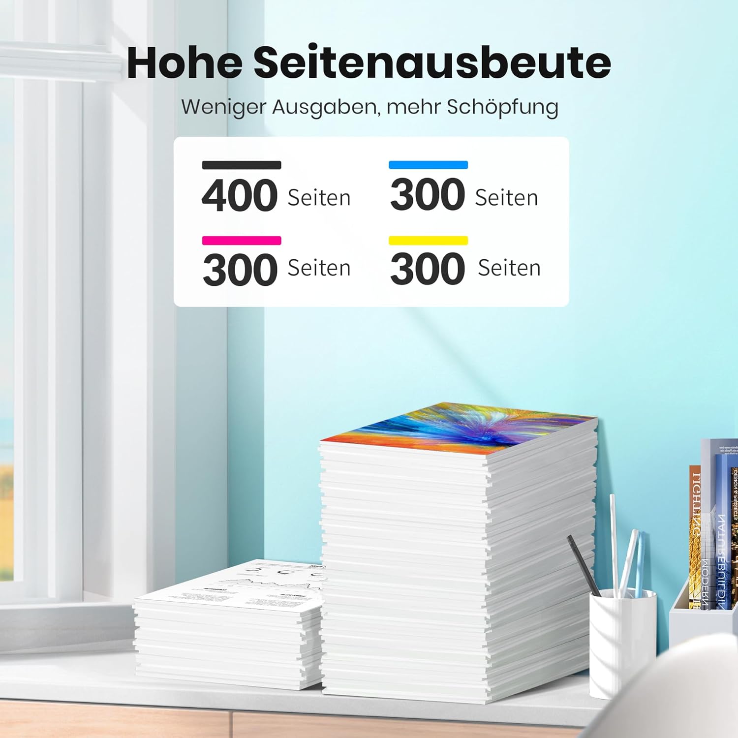 Thumbnail 2 de Glliter 545XL 546XL Druckerpatronen 400 Seiten 🖨