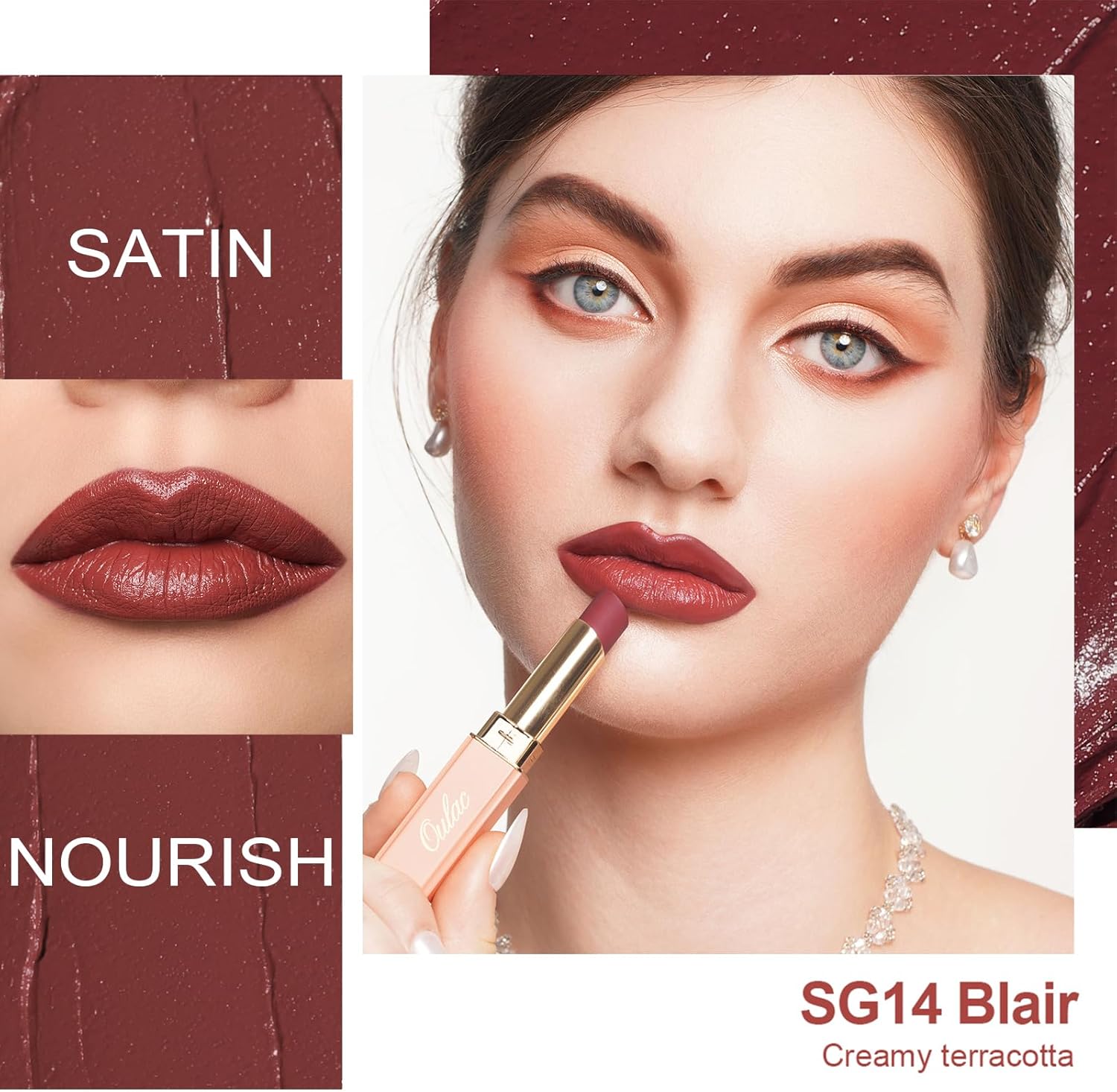 Thumbnail 5 de Oulac Satin Matte Lipstick Set 4.3g