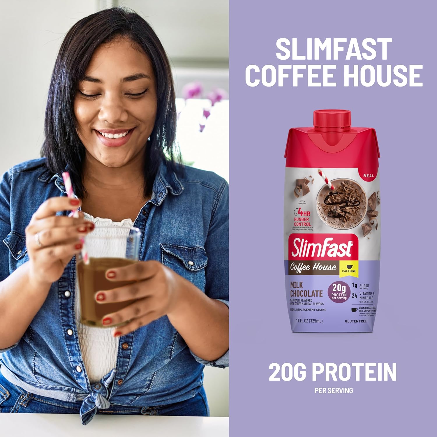 Thumbnail 3 de SlimFast Protein Shake 11 Fl Oz