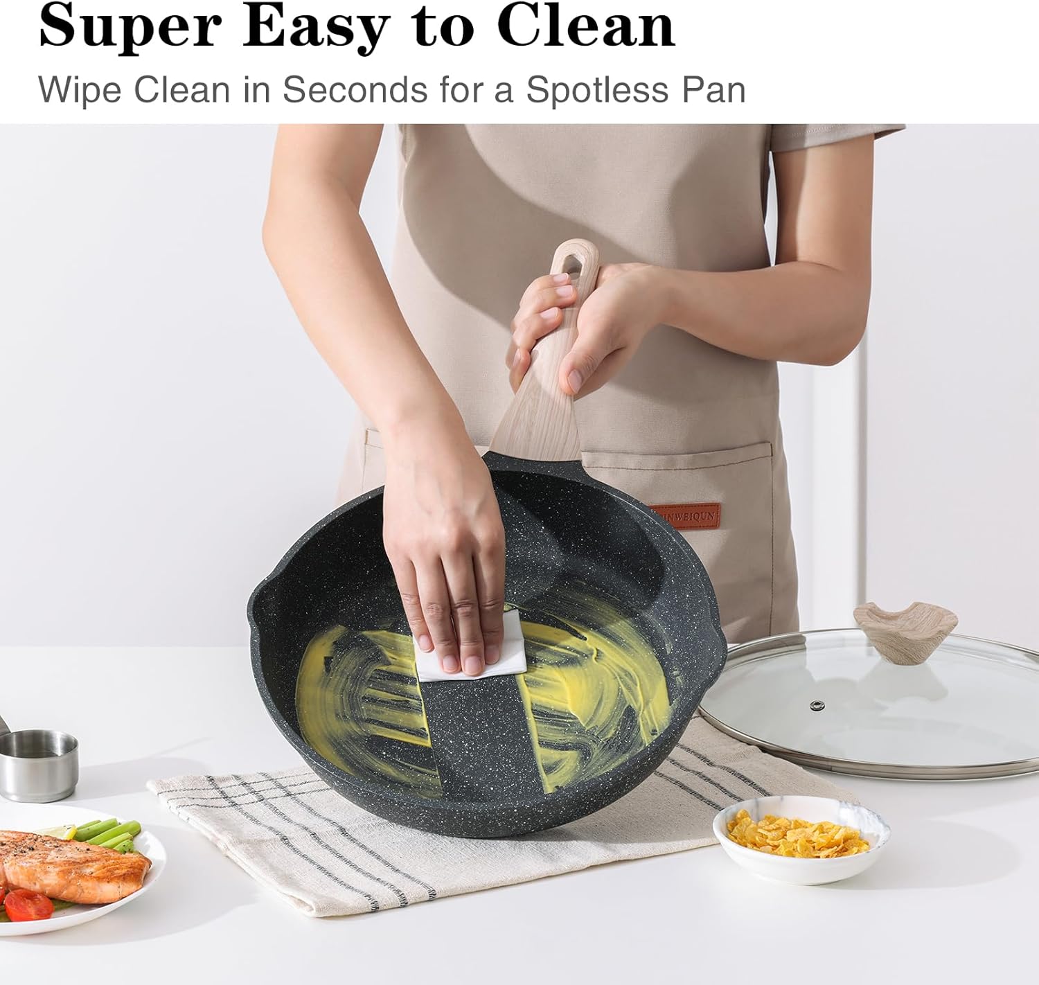 Thumbnail 3 de Kordisen 3-Piece Nonstick Frying Pan Set 8/9.5/11