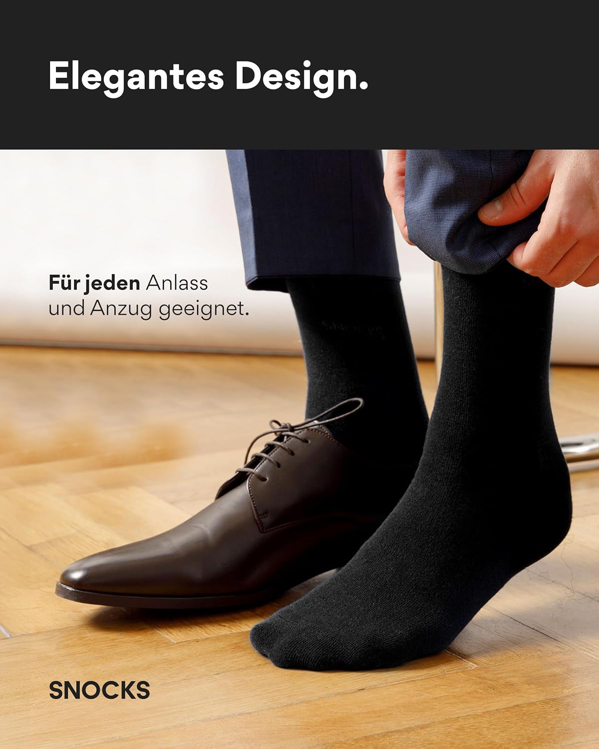 Thumbnail 2 de Snocks Socken Herren 4er Pack Business Socken