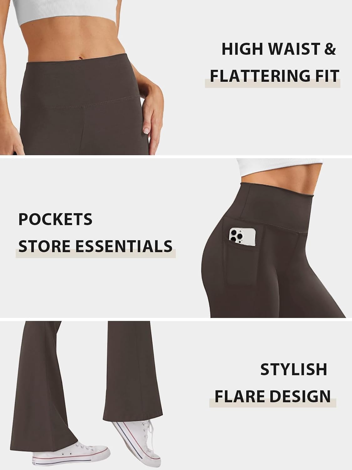 Thumbnail 5 de Glacspyg Yoga Pantalons yoga taille haute