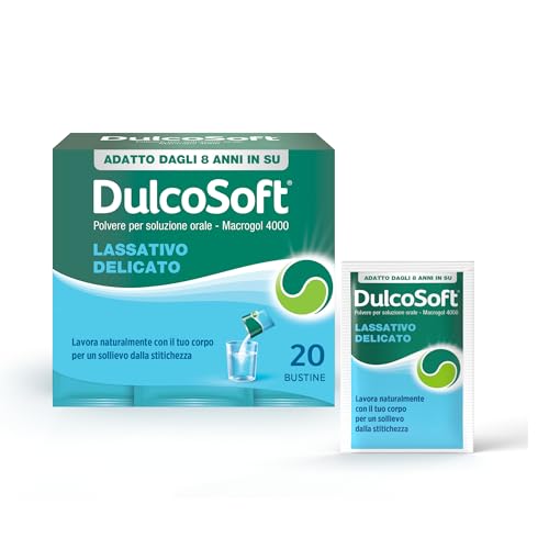 Detalle de DulcoSoft Lassativo Macrogol 4000, 20 Bustine — sollievo delicato per stitichezza