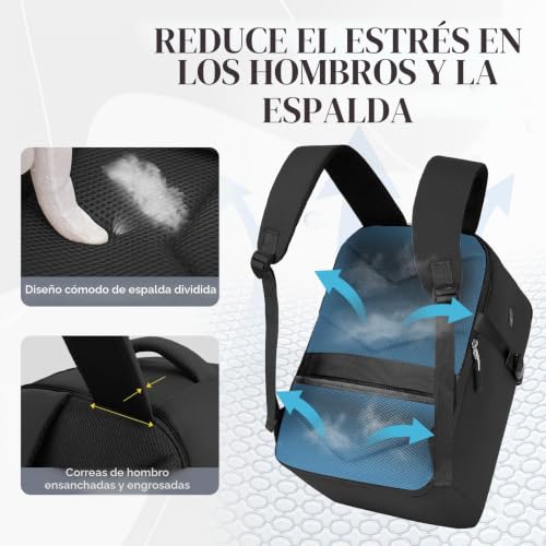 Thumbnail 6 de Hayayu Mochila de Viaje Cabina 45x36x20 cm (32 L) para EasyJet