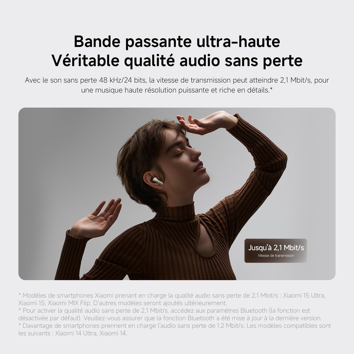 Thumbnail 4 de XIAOMI Redmi Buds 5 Pro – écouteurs ANC avec autonomie jusqu’à 38 heures et son spatial, édition violet