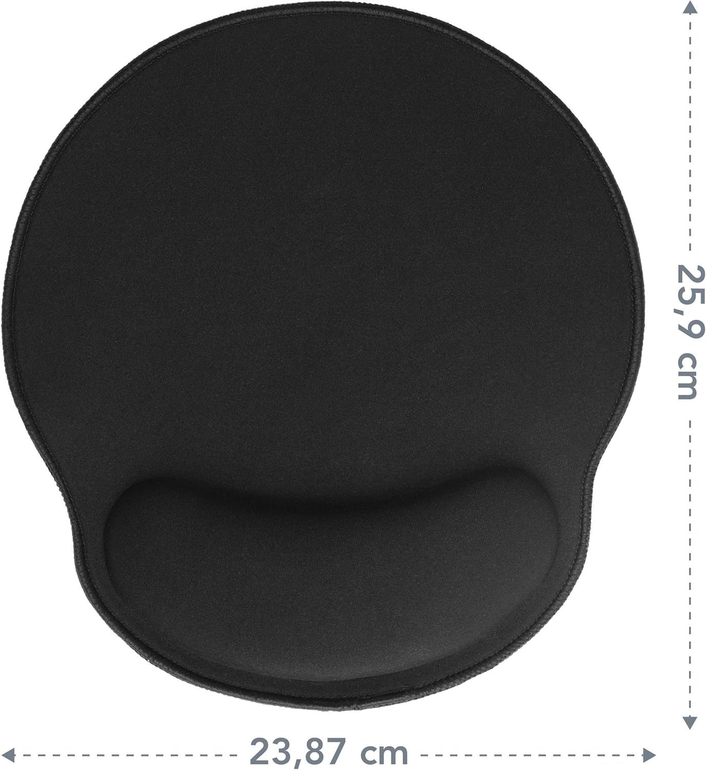 Thumbnail 2 de Sidorenko Ergonomisches Mousepad mit Handauflage 26x23 cm – Gelkissen für Büro und Home-Office