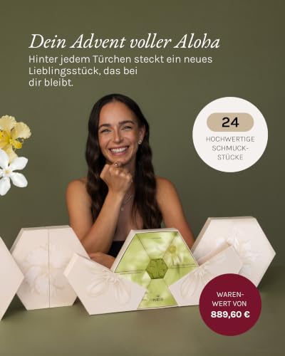 Detalle 2 de Purelei Schmuck-Adventskalender Gold