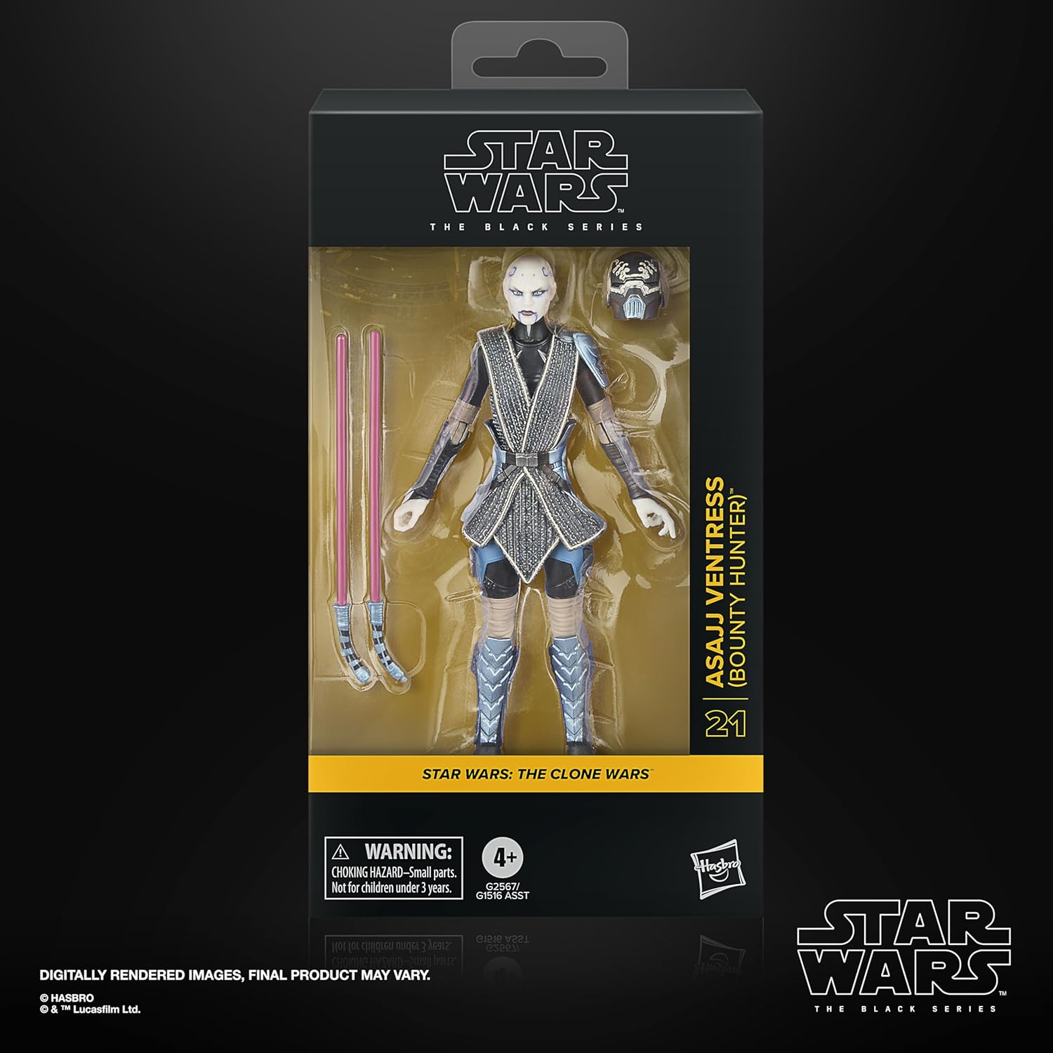 Thumbnail 1 de Star Wars The Black Series Asajj Ventress (Bounty Hunter) – Figurine collection 15 cm