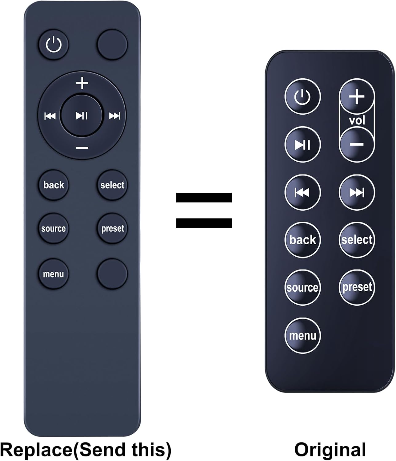 Thumbnail 1 de TCNOUMT Replacement Remote Control for Ruarkaudio B&O A9 R2 MK3 Streaming System