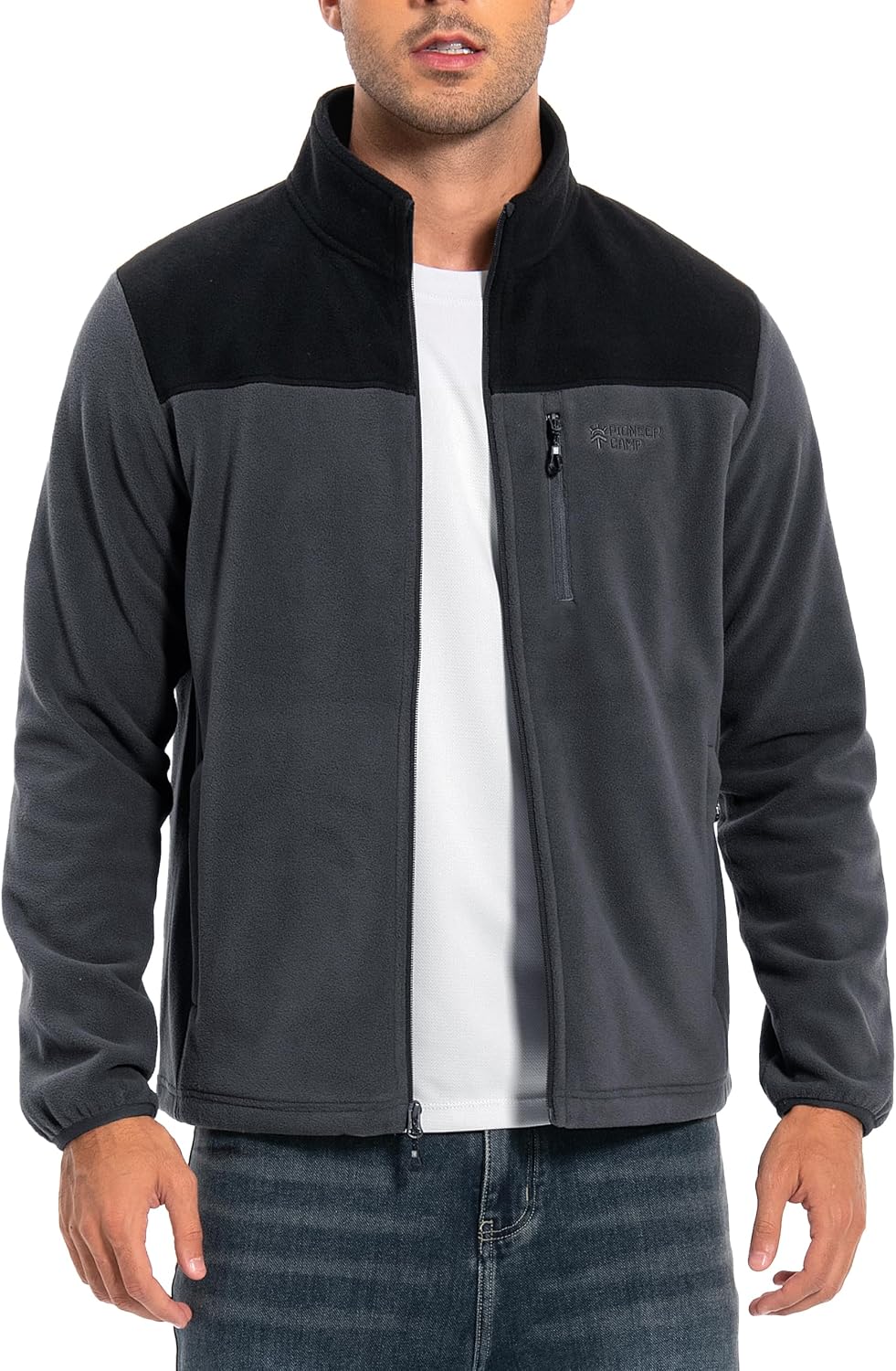 Thumbnail 1 de Pioneer Camp Fleecejacke Herren Voll-Reißverschluss Outdoors