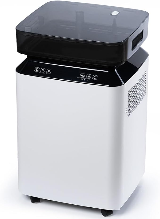 Katenpo Deshumidificador Industrial 💧 80L/día Portátil
