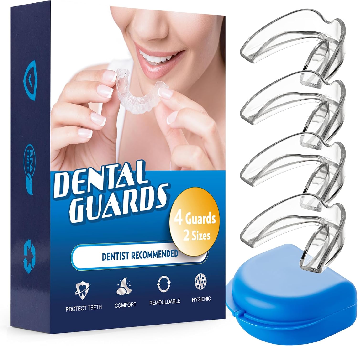 Detalle de Mouth Guard for Teeth Grinding 4-Pack