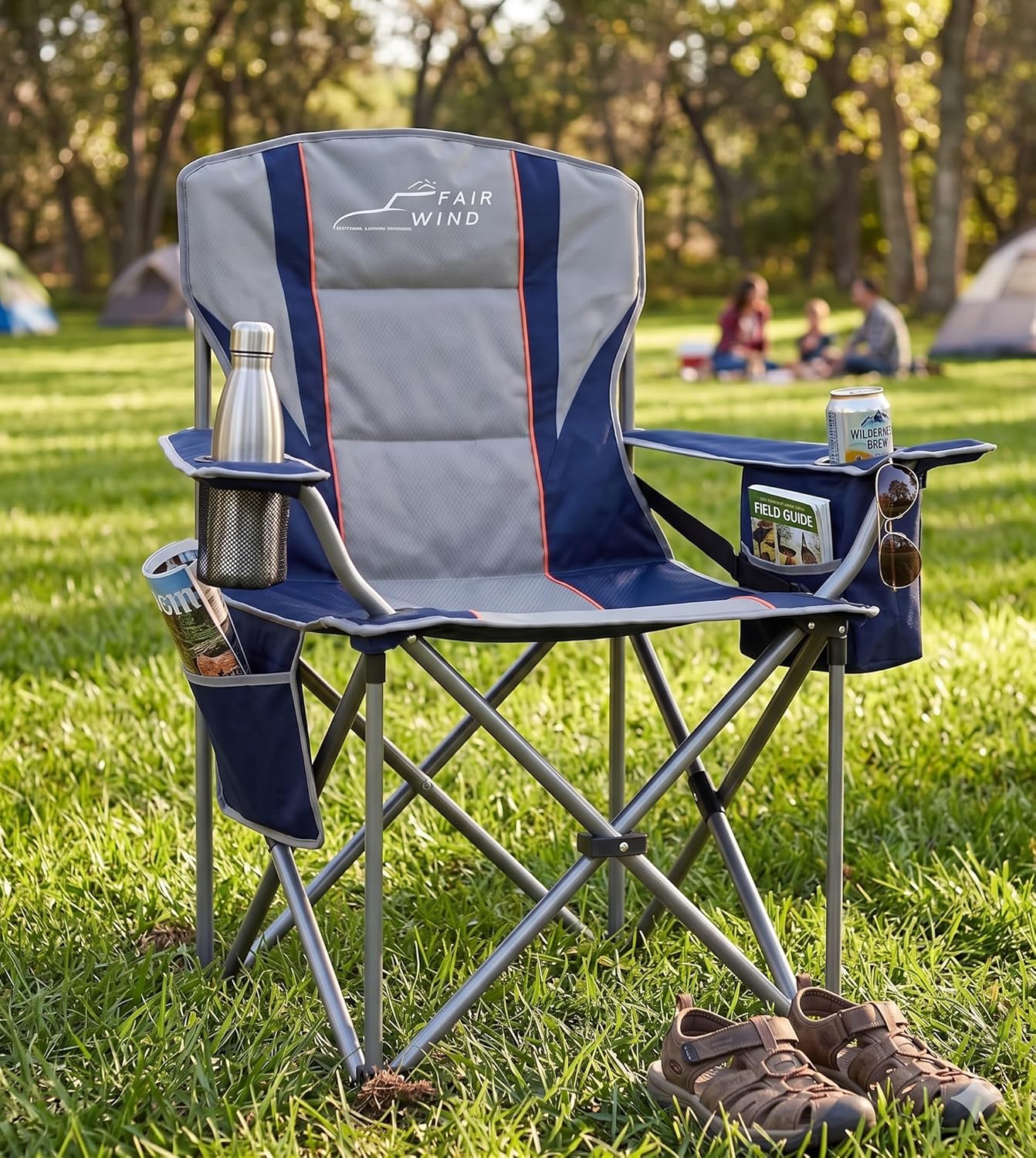 Thumbnail 1 de FAIR WIND Oversized camping chair 450 lbs