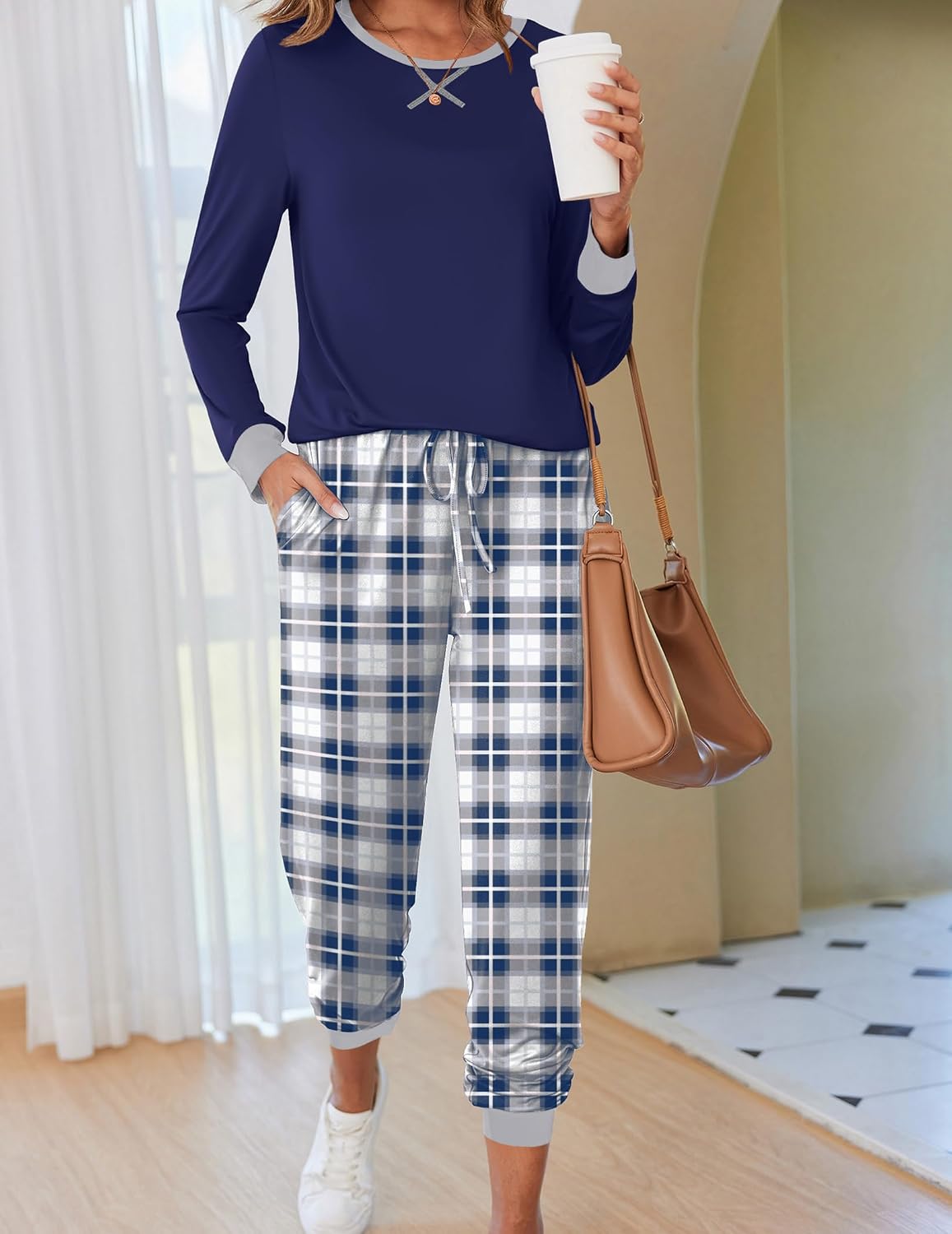 Thumbnail 2 de Ekouaer Women's Pajama Set Rayon