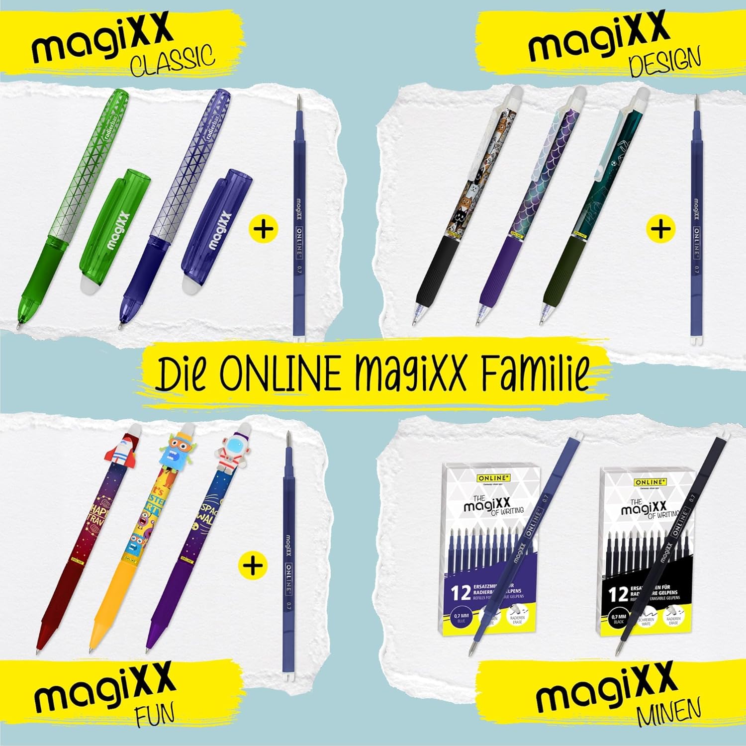 Thumbnail 6 de Online Radierstift 3er Set 0,7 mm