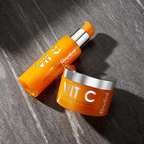 Detalle de Rodial Vit C Deluxe Nettoyant Éclaircissant 135 ml – Nettoyant Visage Quotidien Raffermissant et Tonifiant