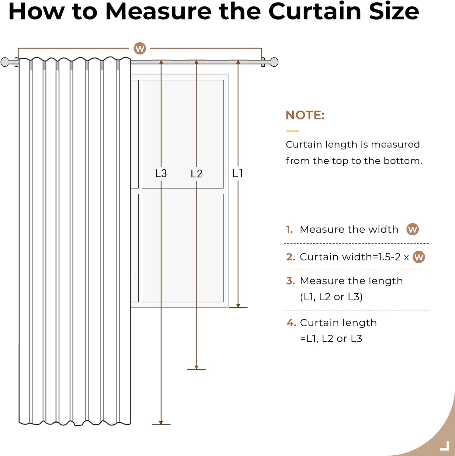 Thumbnail 2 de INOVADAY blackout curtains, 84 inch drop
