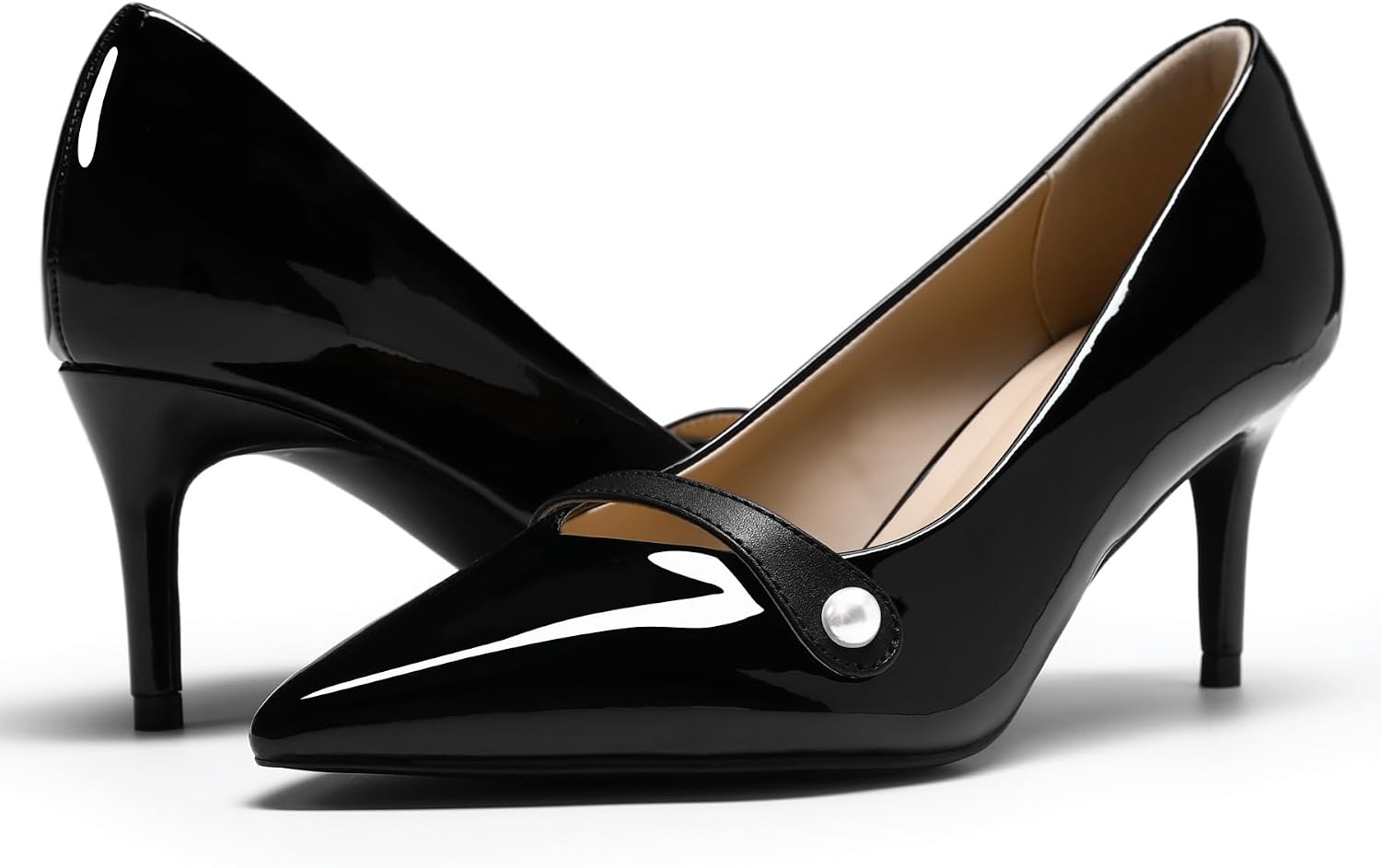 Detalle de YYNUDA Women's Pumps, 2.5-Inch Heel