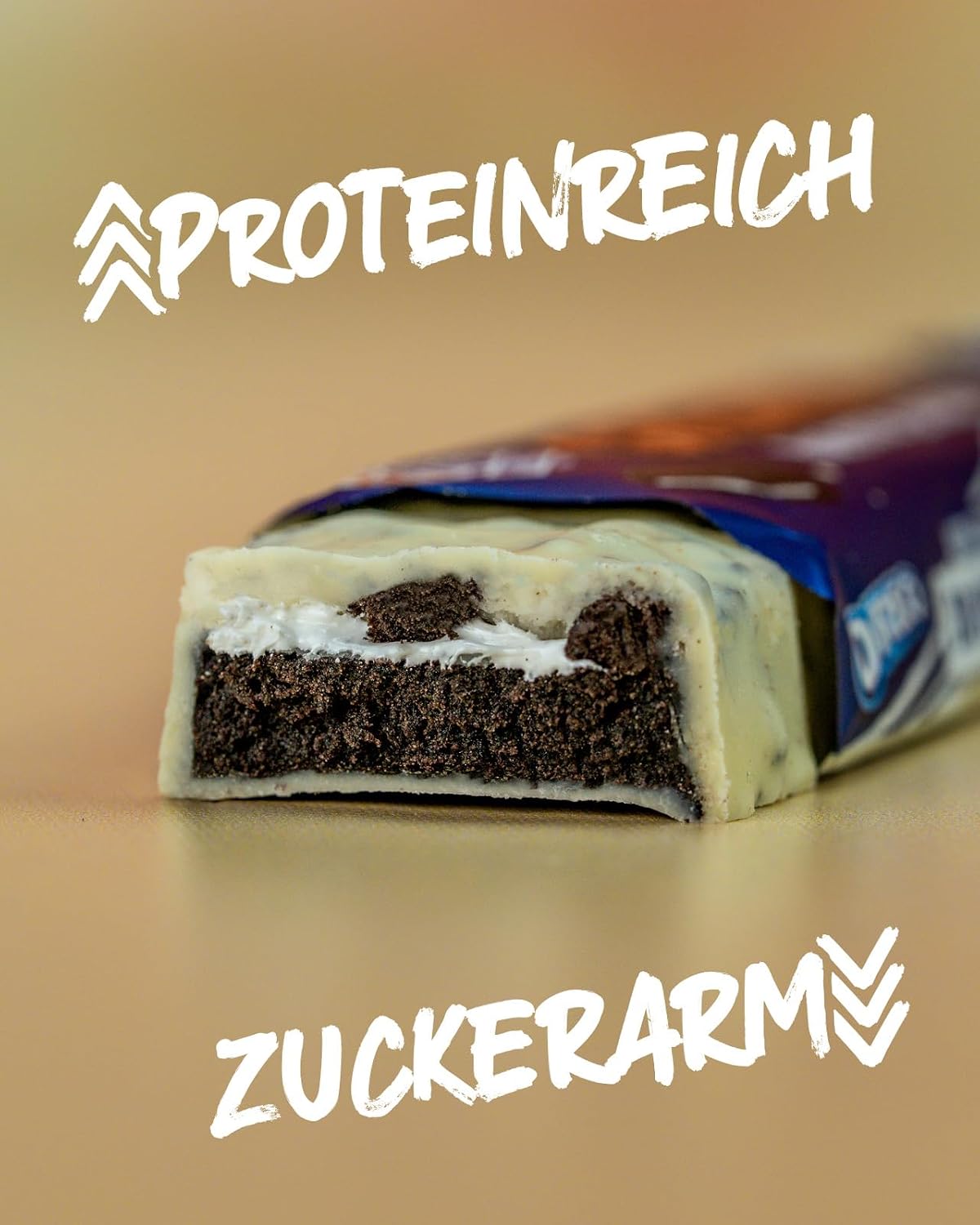 Detalle 2 de Grenade OREO Weiß Proteinriegel 12×60 g 🍫