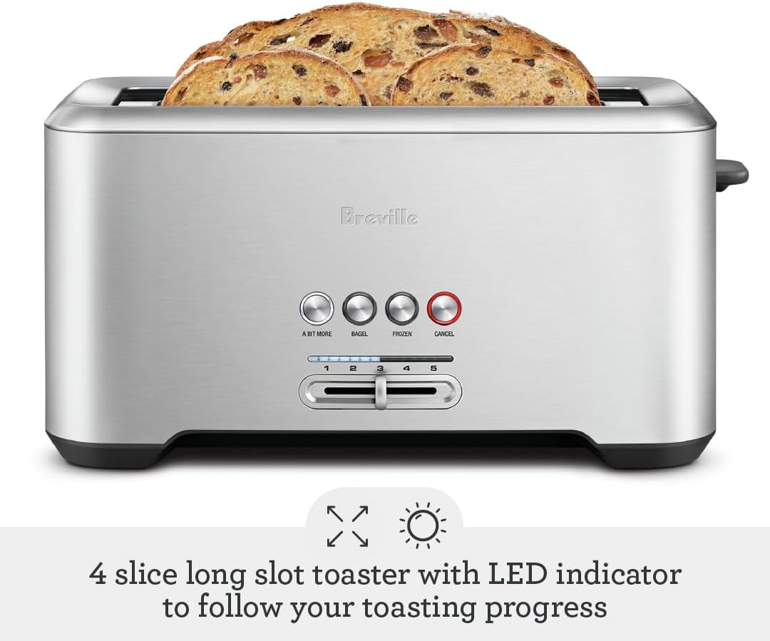 Detalle de Breville 4-slice toaster BTA730XL