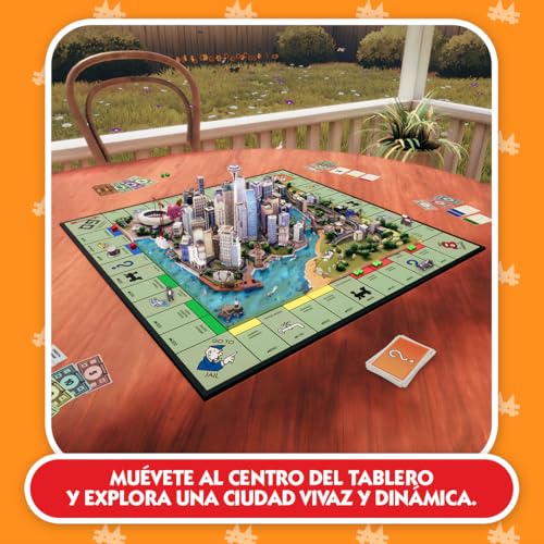 Detalle 1 de Monopoly para Nintendo Switch (Ubisoft): juego de mesa con partida local y multijugador online