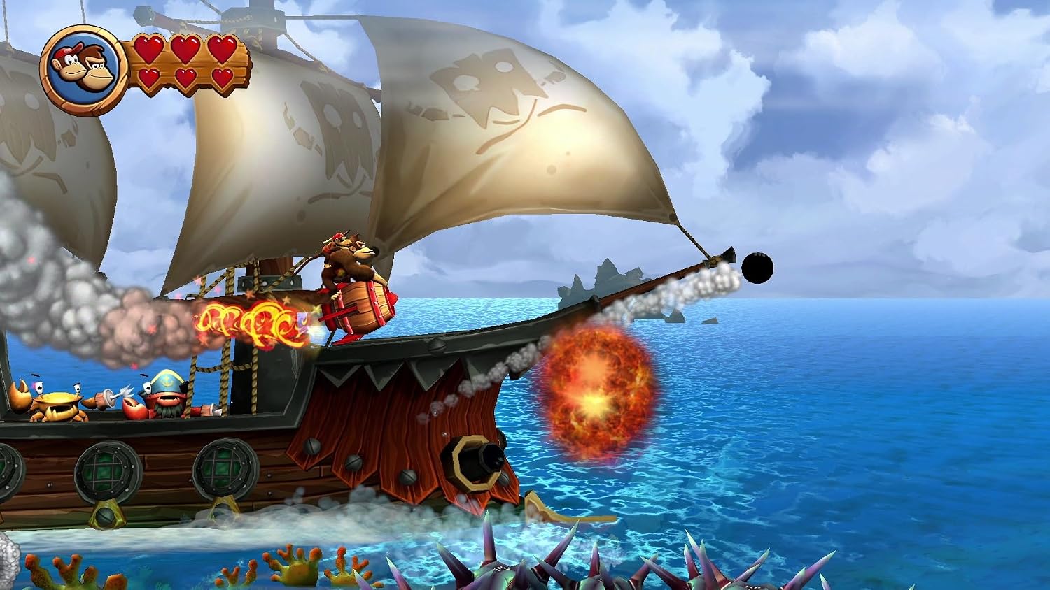 Detalle de Donkey Kong Country Returns HD – Jump’n’Run für Nintendo Switch Fans