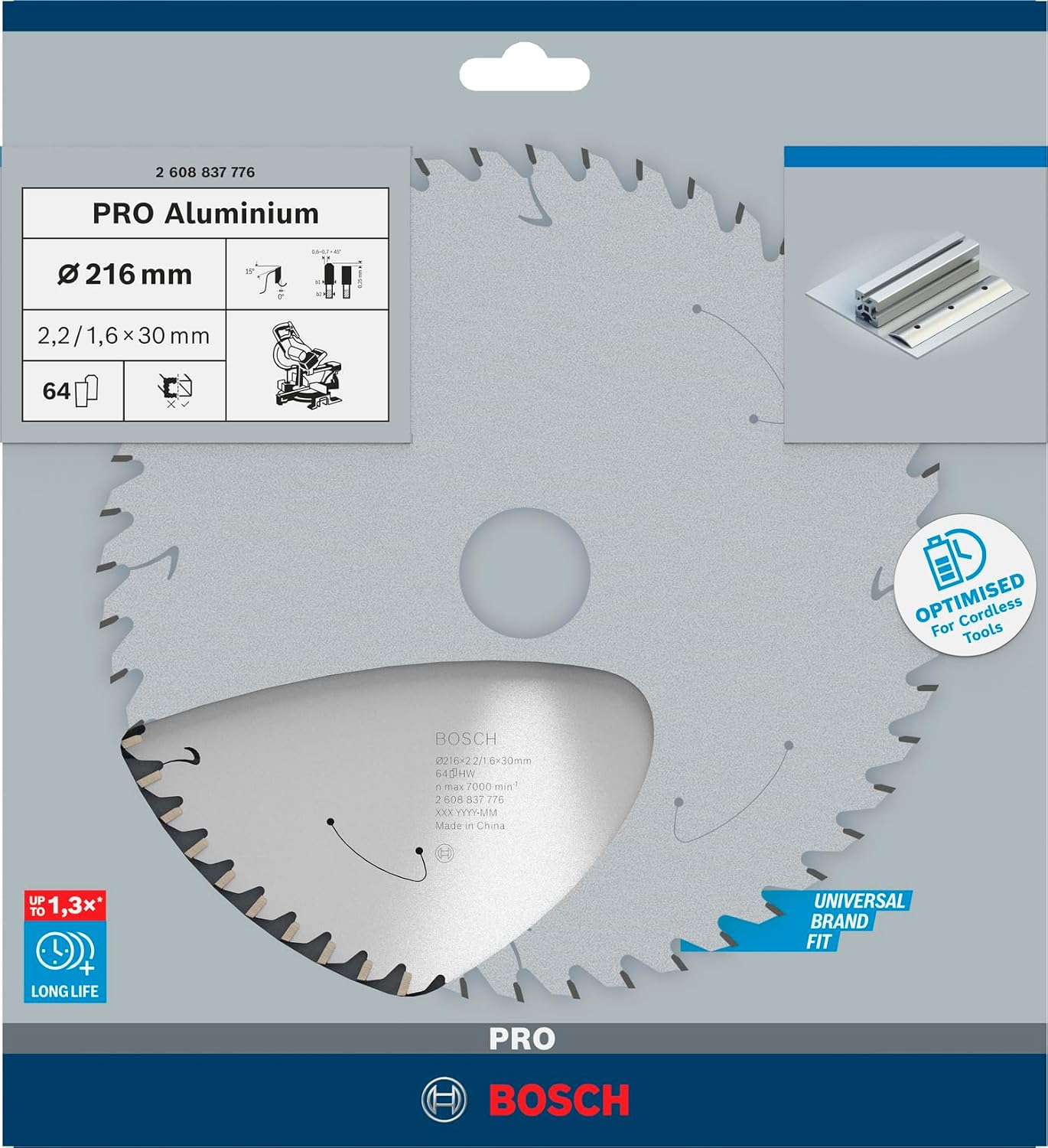 Detalle 2 de Bosch Professional Lame Expert 216 mm đź›