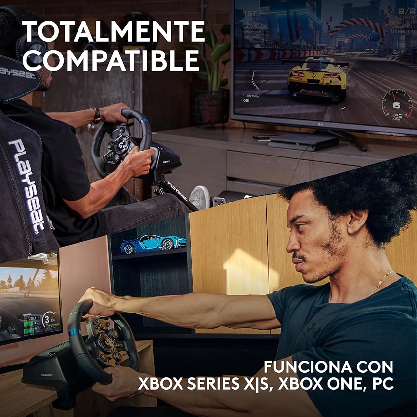 Thumbnail 3 de Logitech G G923 volante y pedales TRUEFORCE 1.000 Hz para Xbox y PC