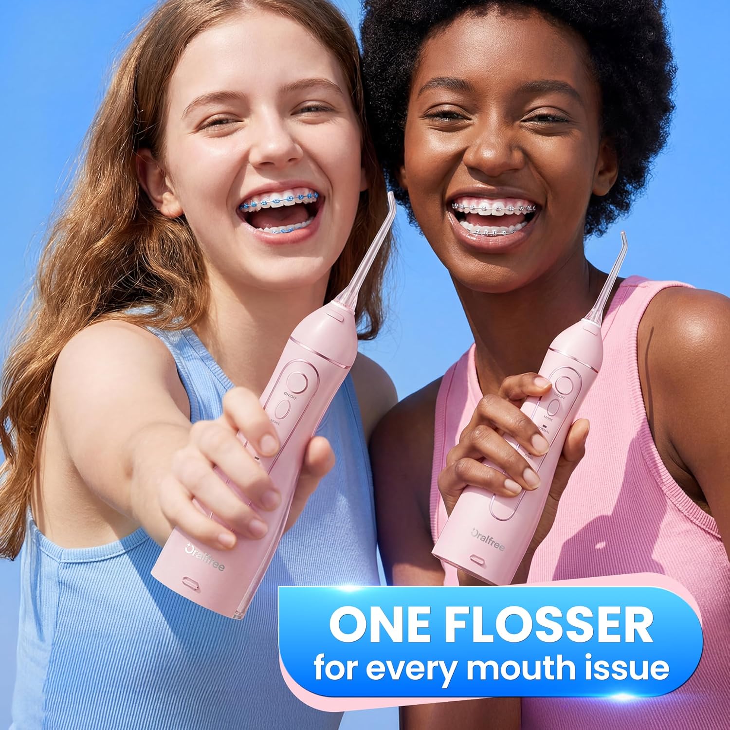 Thumbnail 6 de Oralfree Cordless Water Flosser Teeth Picks for Dental Braces (Rechargeable, IPX7)