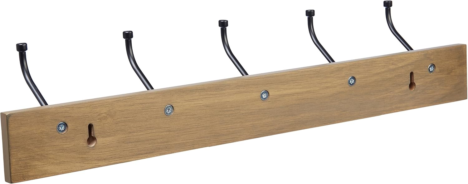 Detalle 2 de Amazon Basics Rectangulaire 57 cm patère murale