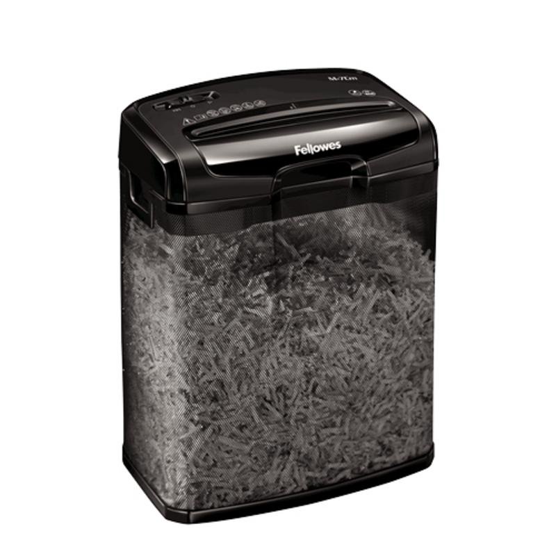 Detalle 2 de Fellowes M-7Cm, trituradora de papel de corte en partículas P-4 y 13 L